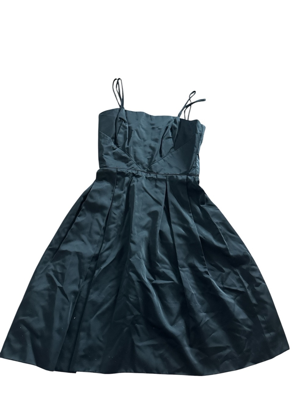 Vintage double strap Fit-and-Flare Party Dress